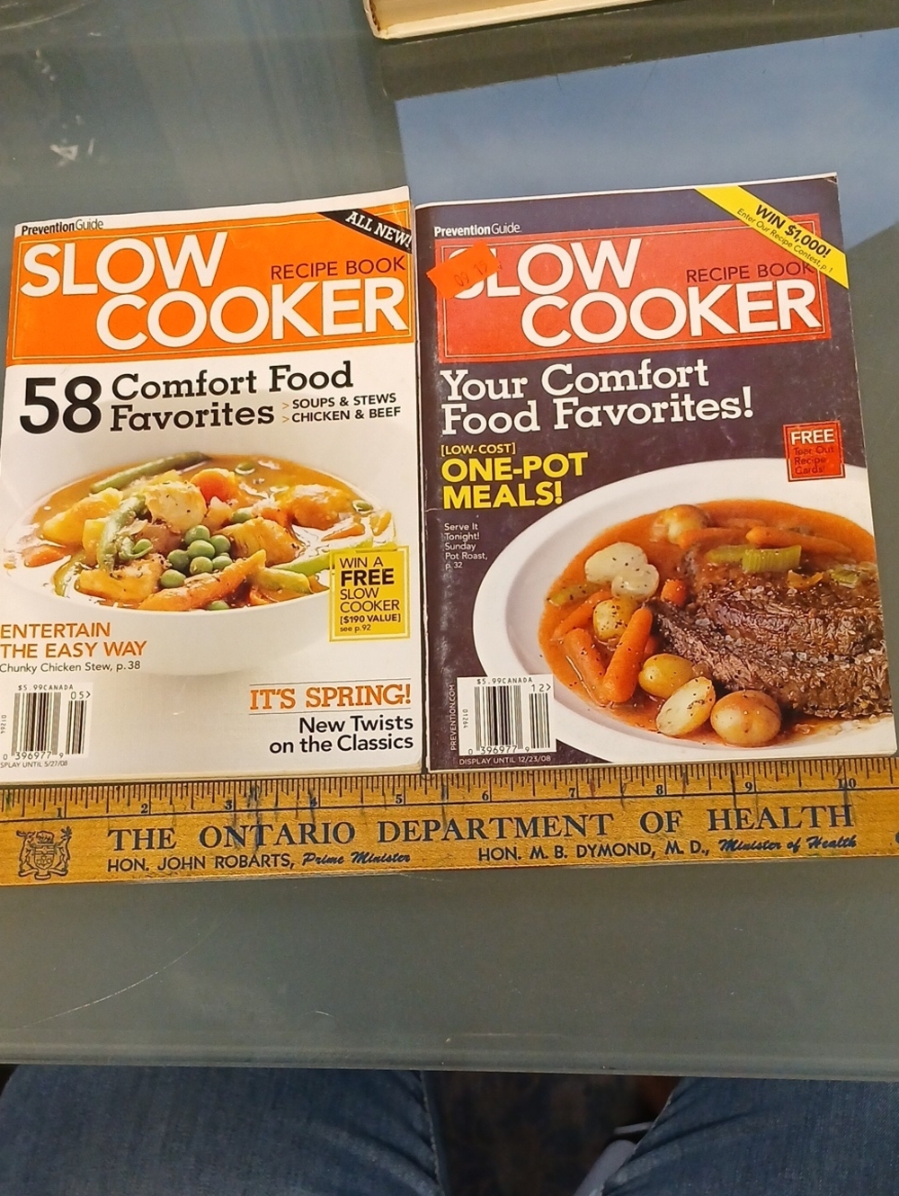 Vintage Prevention Guide Slow Cooker Recipe Books